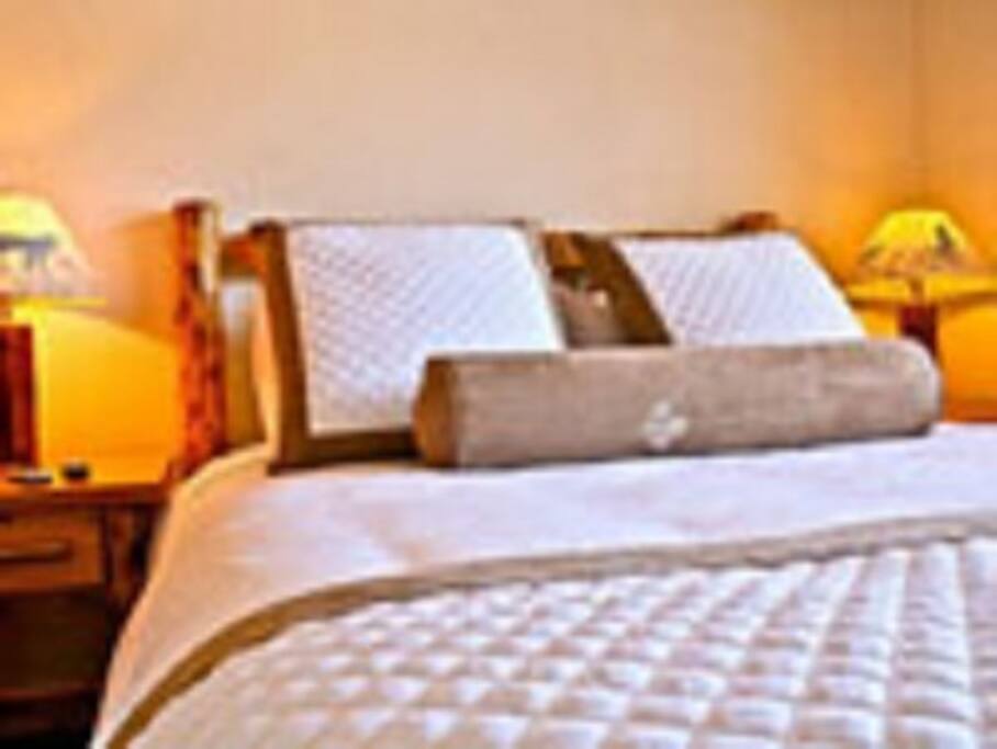 Comfy king bed
