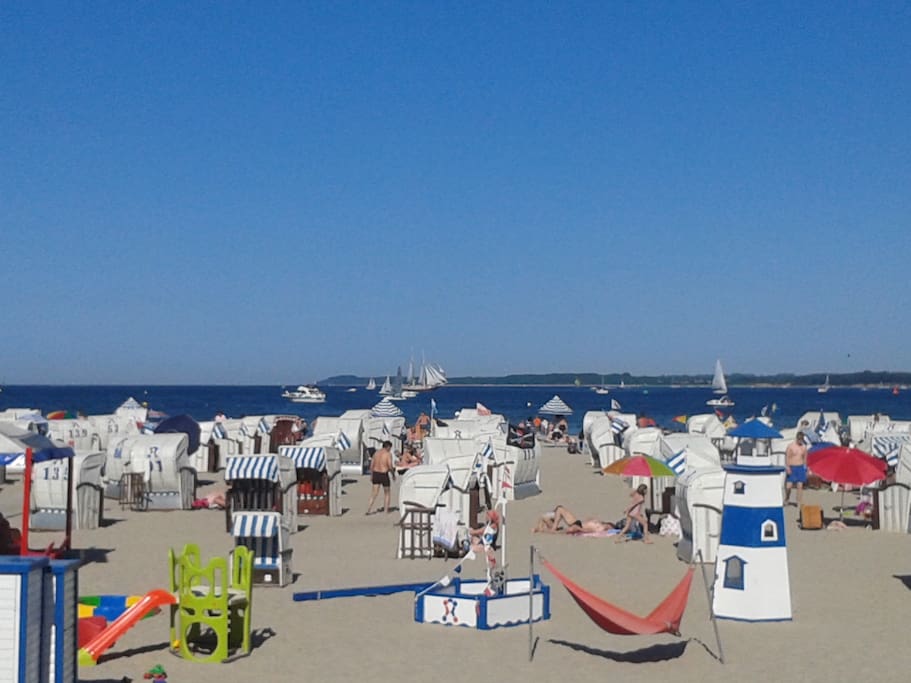 Badestrand in Travemünde