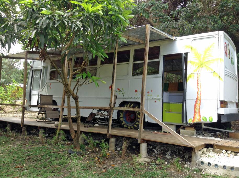 Bus patio