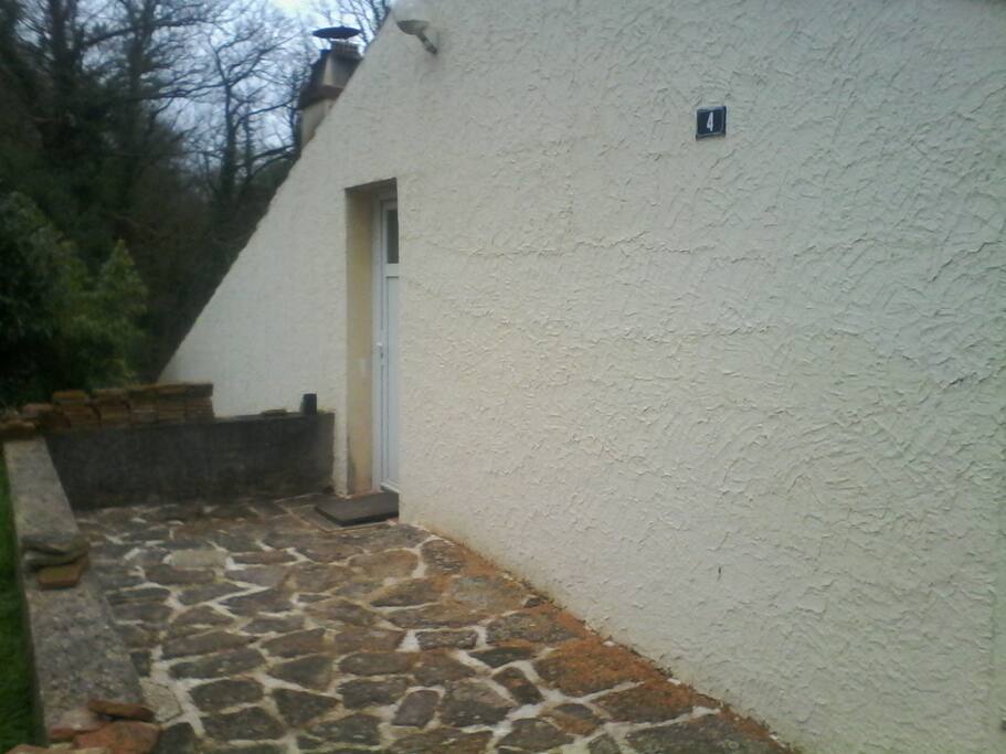 entrée de la maison