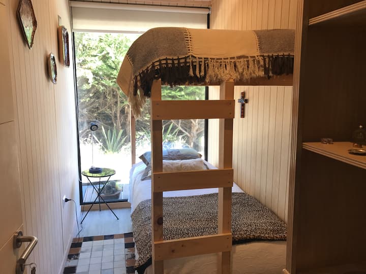 Дървена колиба Dormitorio