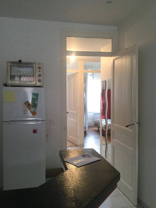 Bar + Couloir menant aux chambres