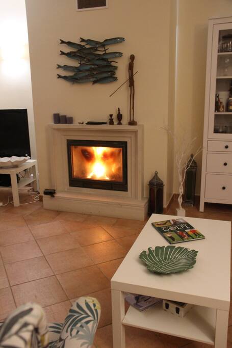 Living Room Fireplace