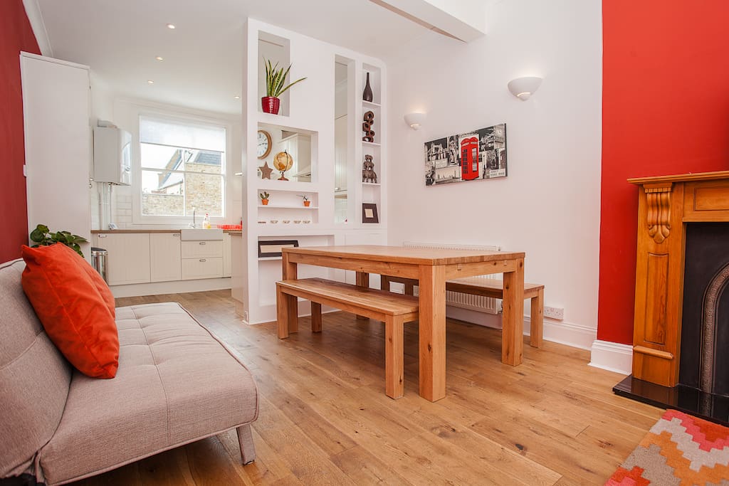 Modern interior design with a touch of vintage