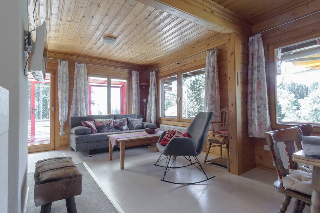 ruhe dich hier aus und fühle dich wie im Wald
