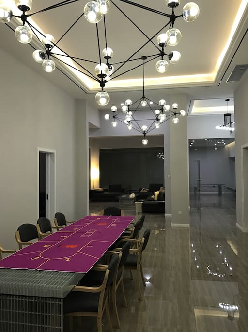 Large entertainment area
