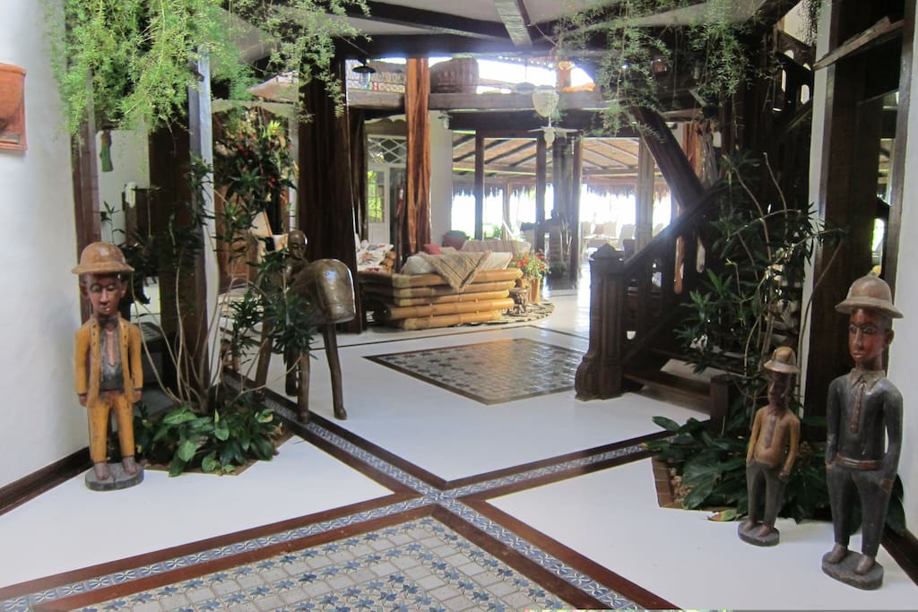 Entrada da casa