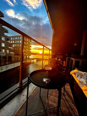 Føl deg som hjemme på Sørenga! Sjøutsikt