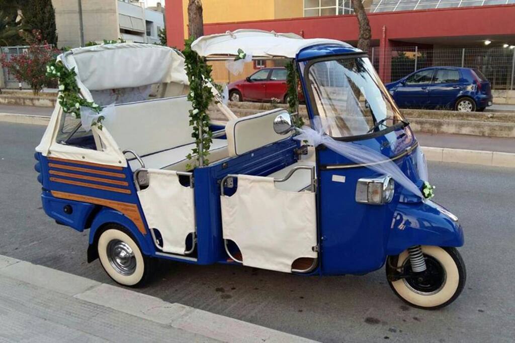 Calessino Piaggio a disposizione dei nostri ospiti