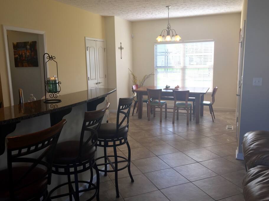 view from entryway