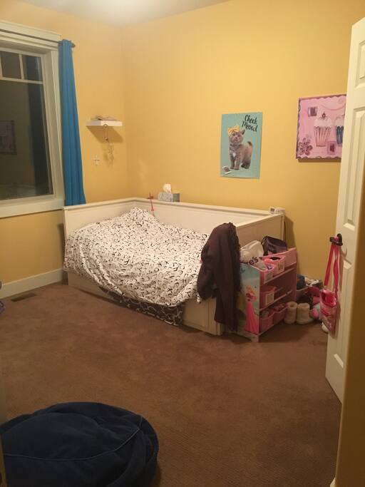 Single bed transforms into king bed