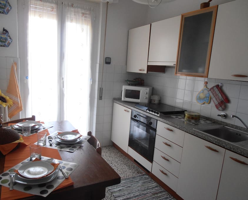 Cucina con vista