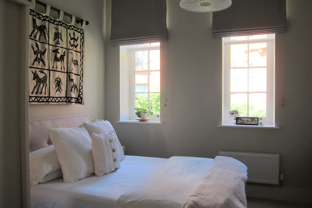 Light and airy bedroom