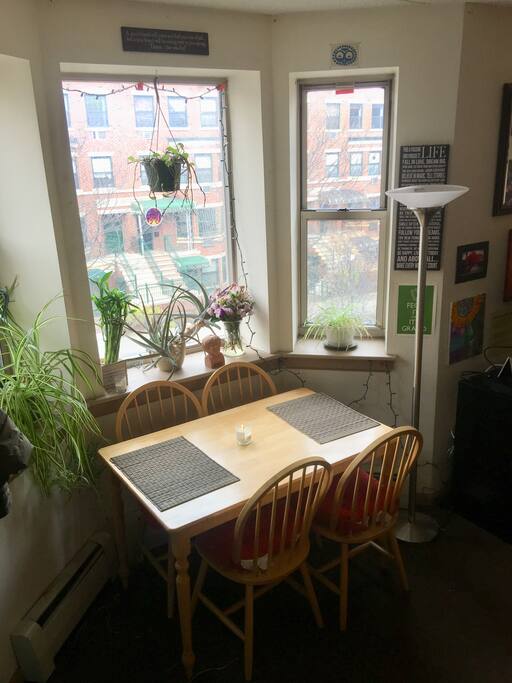Great space for breakfast.