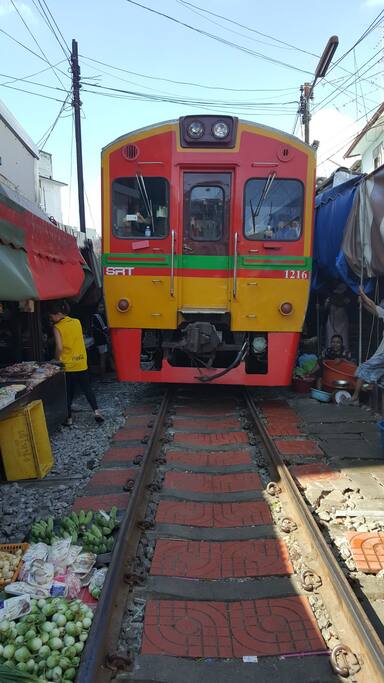 Train market