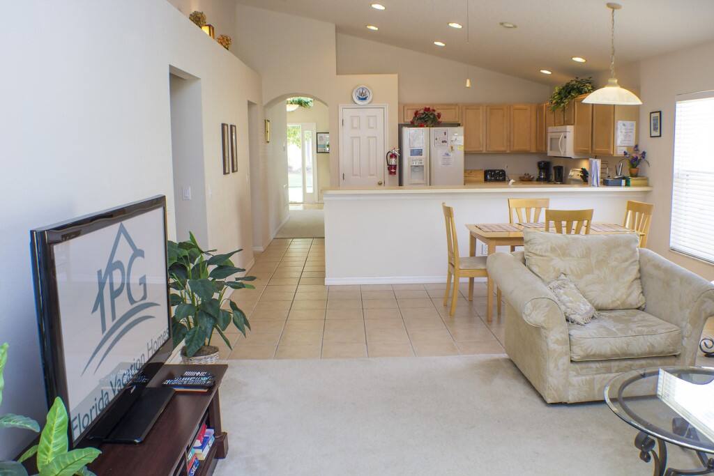 View of Foyer and Living Room