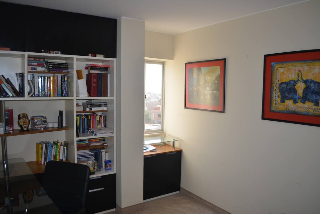 Private study room where you can work peacefully.