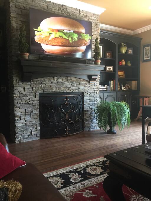 Spacious family room