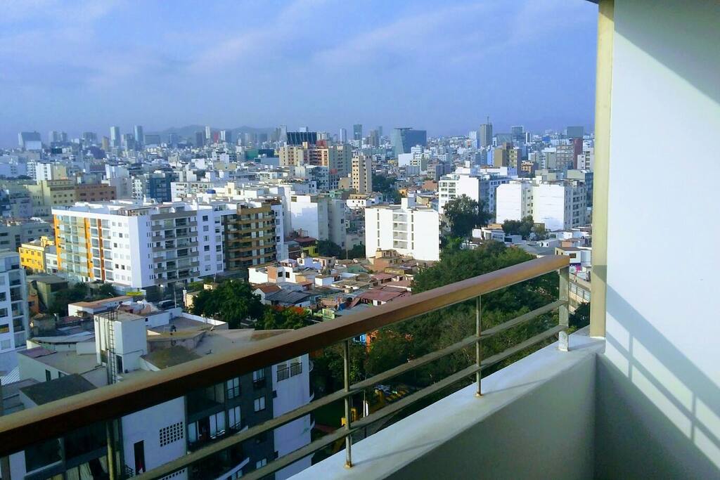 View from balcony
