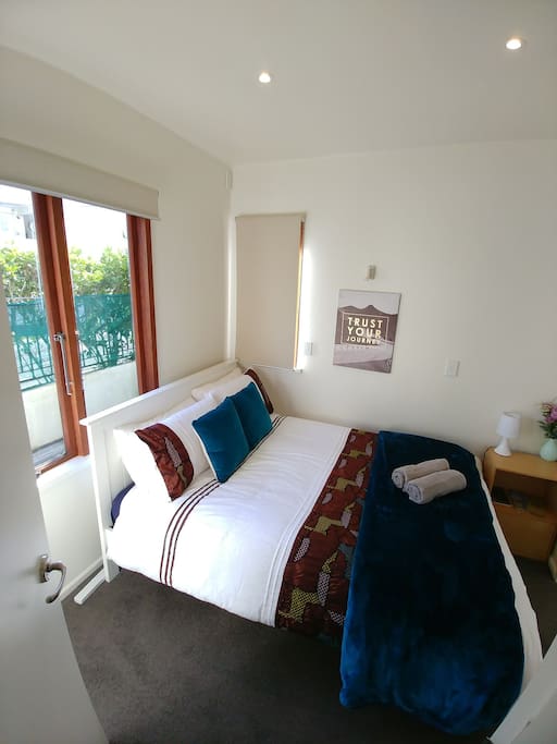 the bedroom