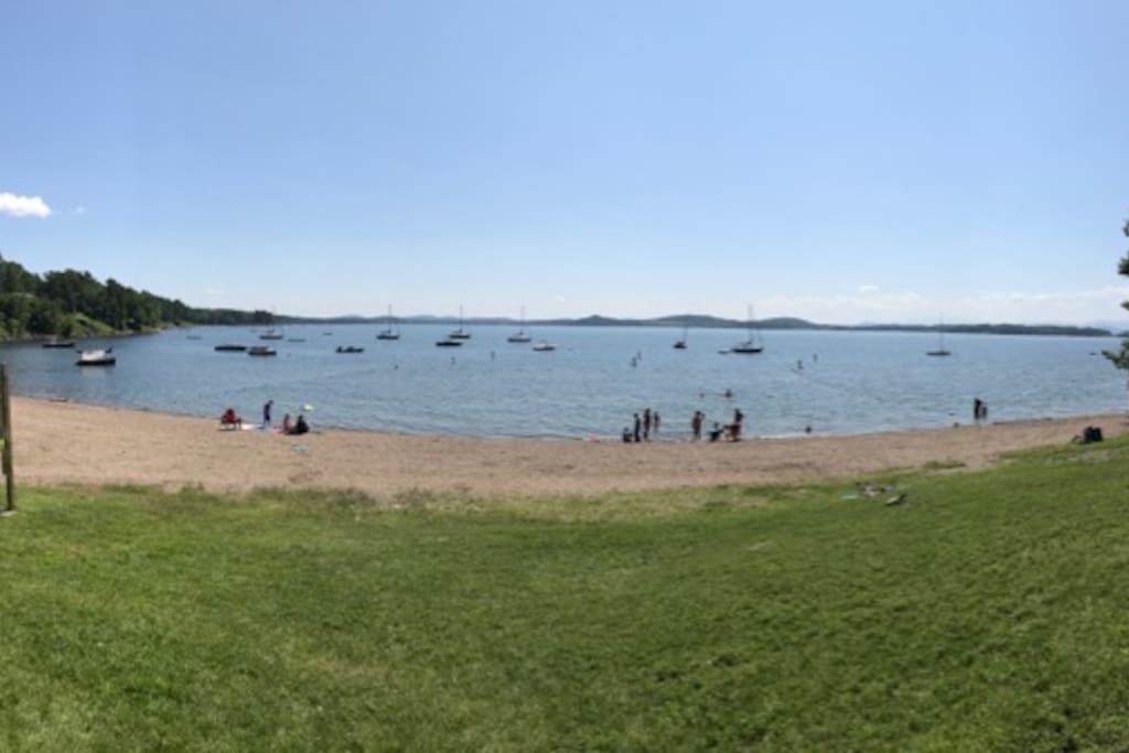 The Beach at Red Rocks, 3 minutes down the hill
