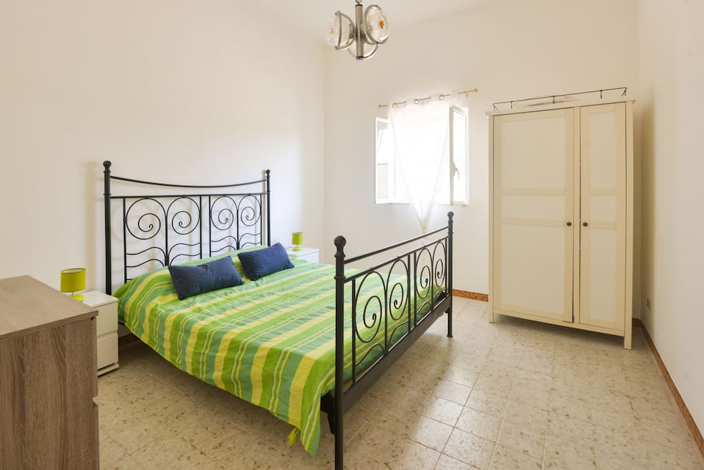 Spacious Master bedroom with very comfortable matress