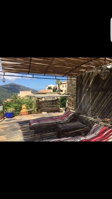 Terrasse solarium vue exceptionnelle