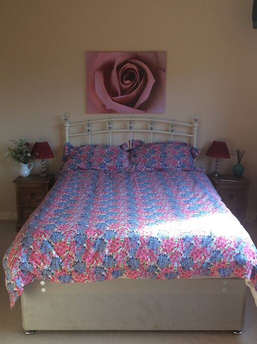 Bedroom for 2 adults, additional mattress can be added for a family room
