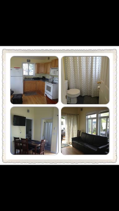 Kitchen/sitting area/ and full bathroom