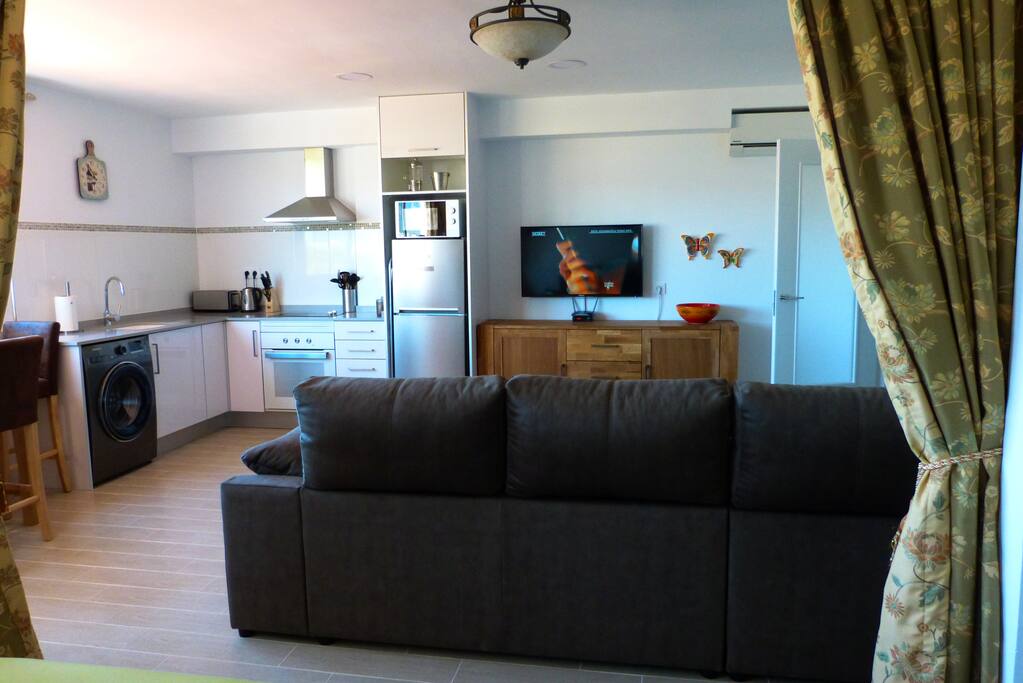 Enjoy satellite TV from anywhere in the apartment