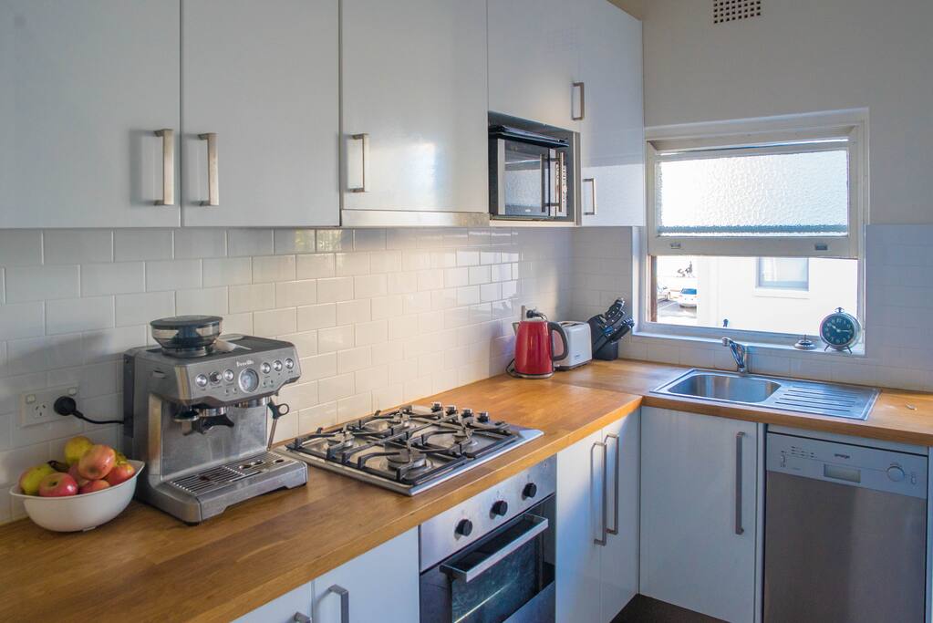 Kitchen - ocean view
