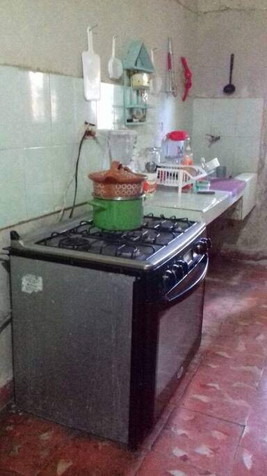 Área de cocina común