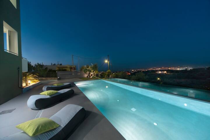 Andreas Villa sea view & pool!