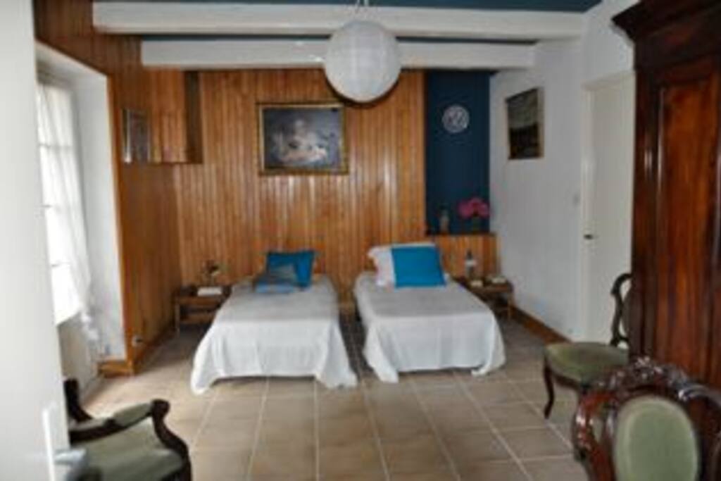 Chambre sur jardin (2 pers)