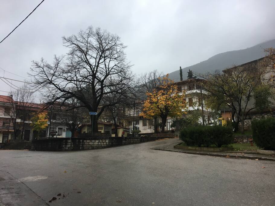 The village square!!