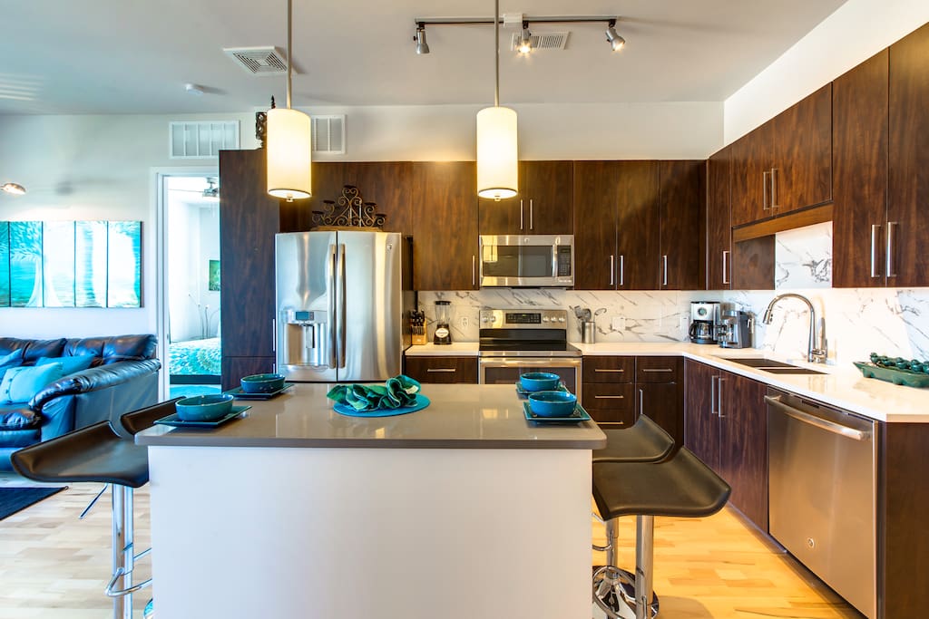 Stainless appliances