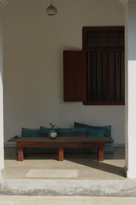 Front patio, perfect spot to spend a lazy mornings and chilled out evenings