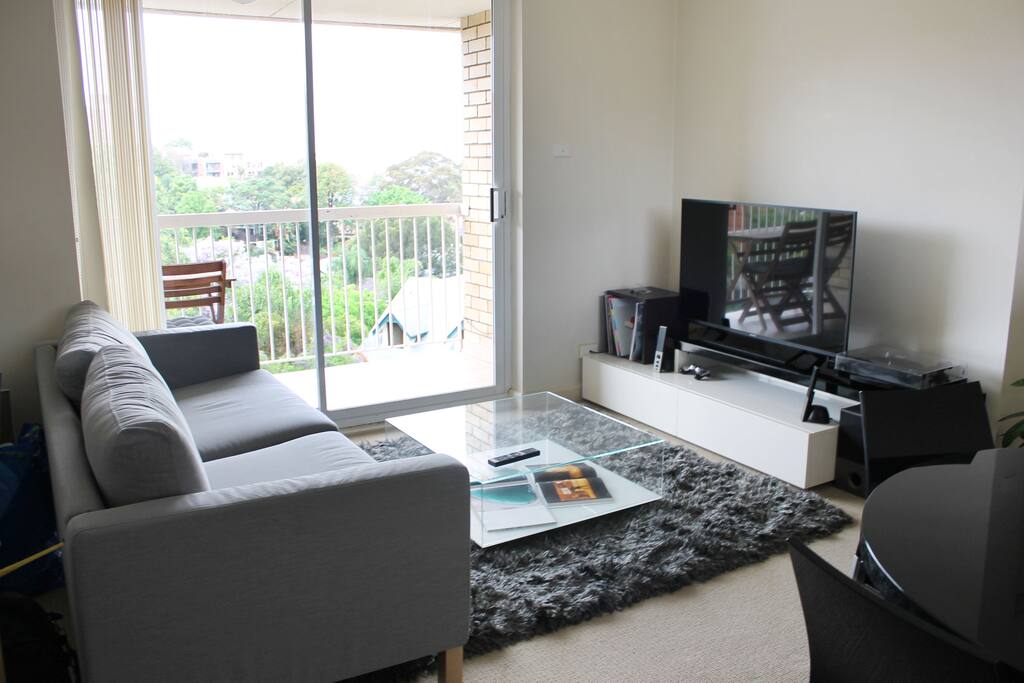 Couch and TV