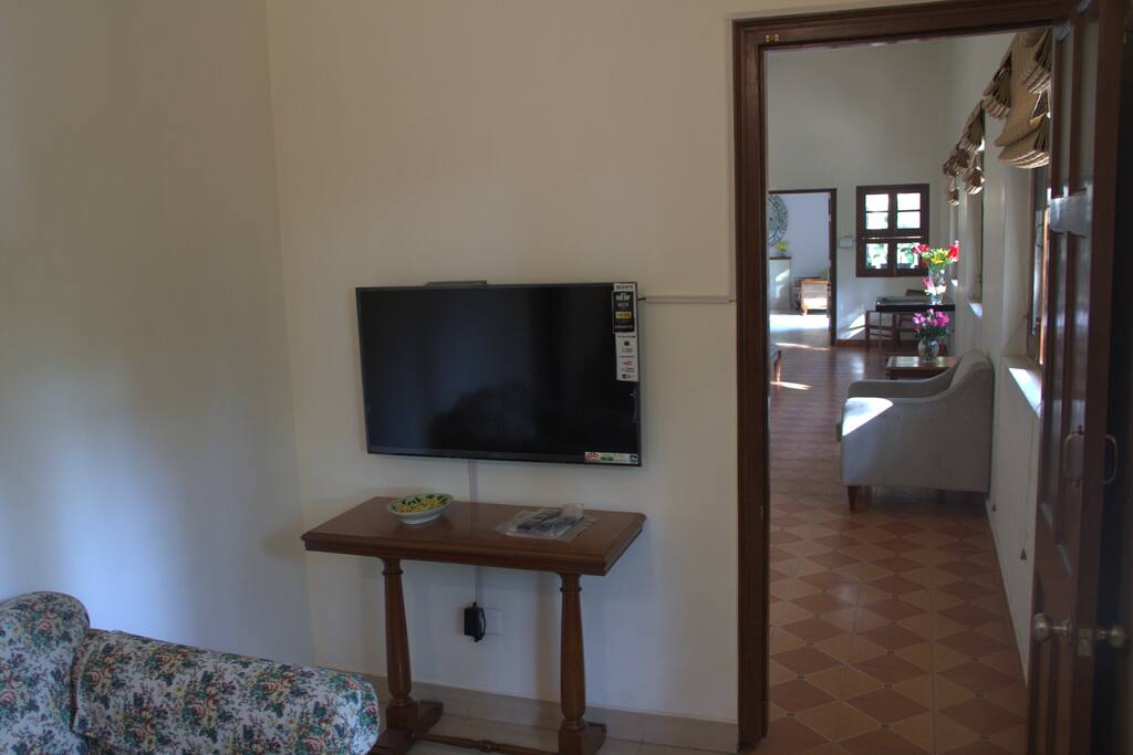 Private TV with unlimited Netflix, Youtube, All Satellite Sports & English Movie Channels.