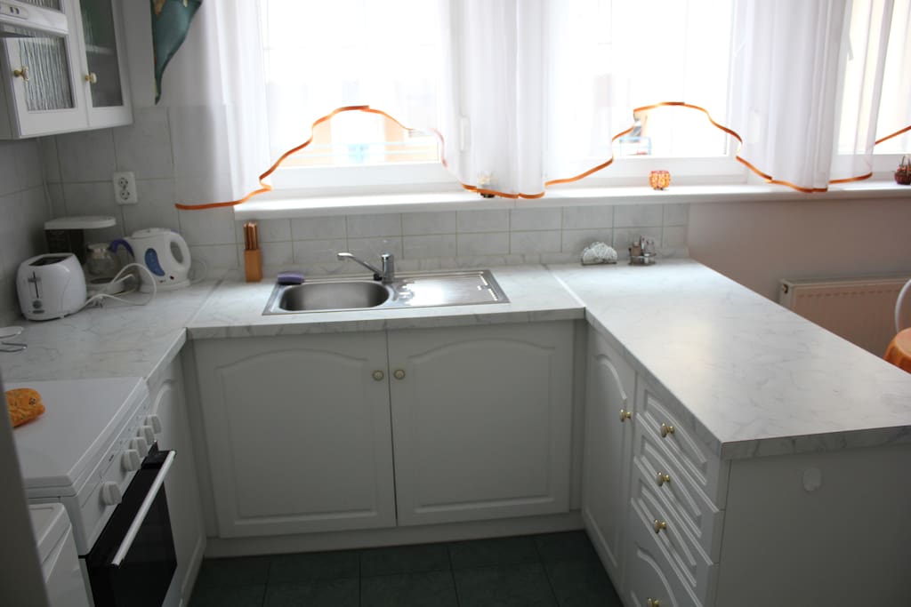 equipped kitchen