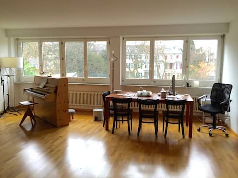 Retreat quality. You can get to yourself in the middle of Basel.