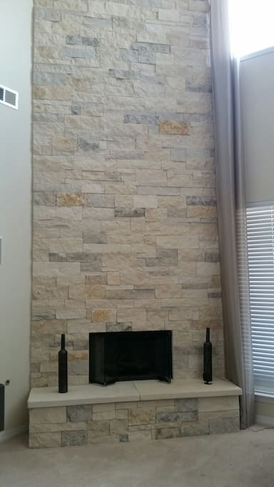 Two Story fireplace