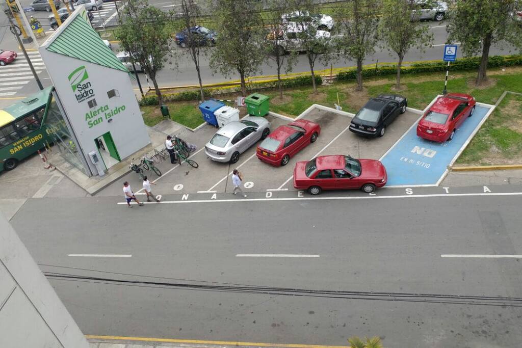 Vista del balcon