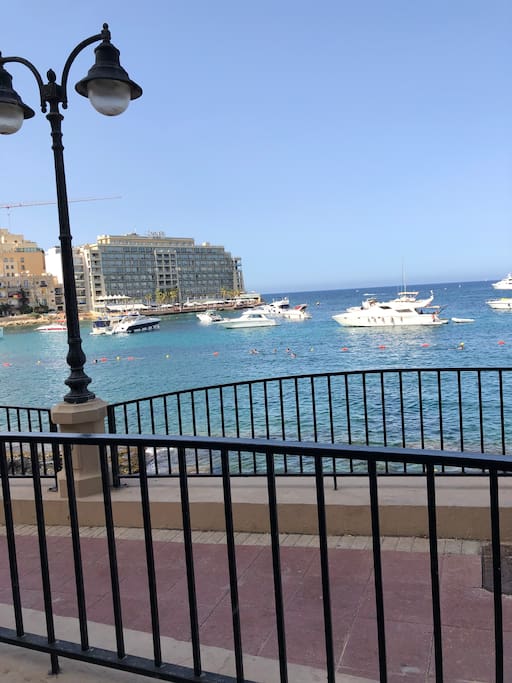 The beautiful bay just 2 minutes walk from the apartment