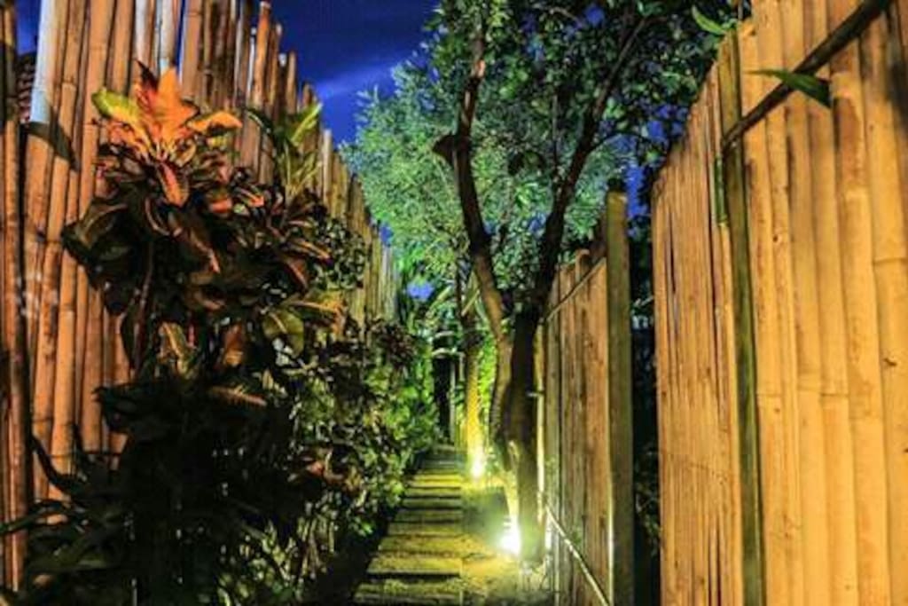 Private garden