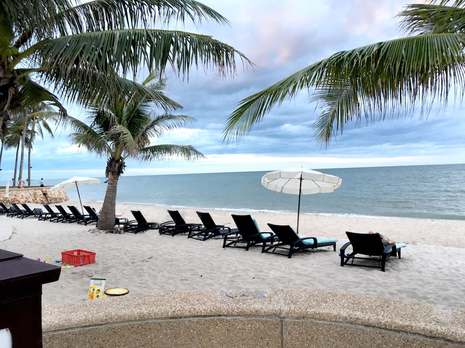 Hotel's Beachfront