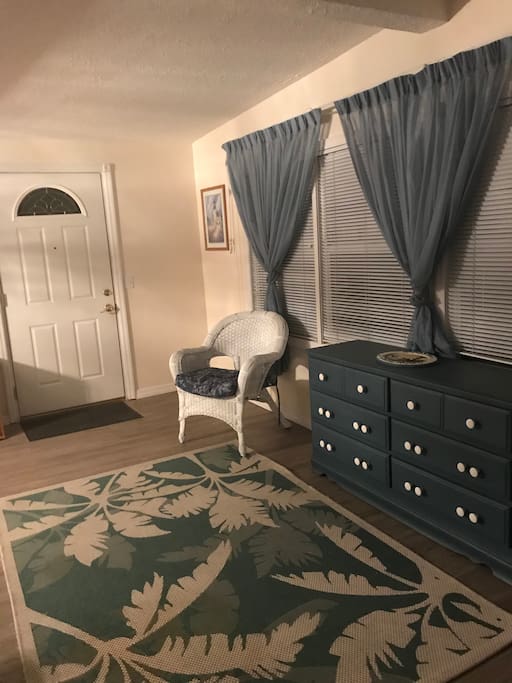 Enclosed Florida room.