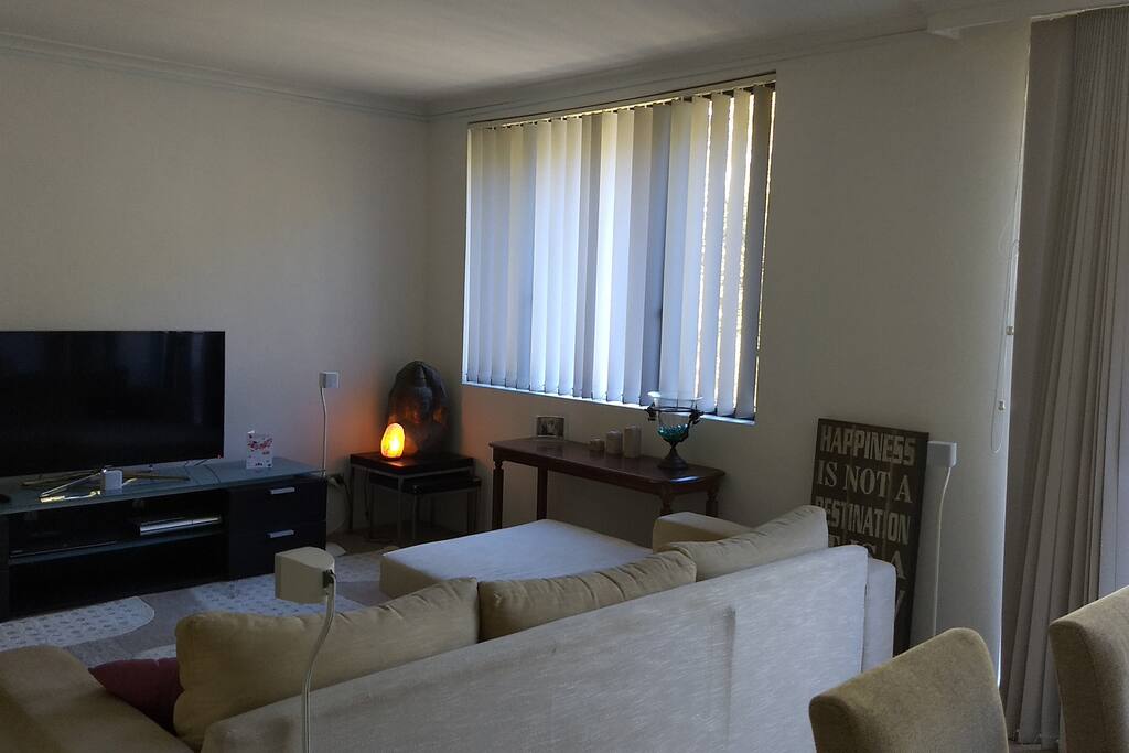 spacious living room