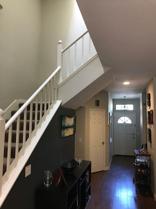 Two full master suites upstairs - master bedroom and an office available for those who can't help but work while on vacation.