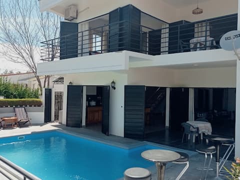 Villa with a pool